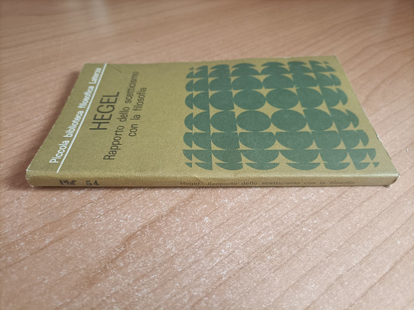 Rapporto dello scetticismo con la filosofia | Hegel - Laterza