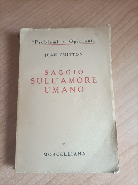 Saggio sull’amore umano | Jean Guitton