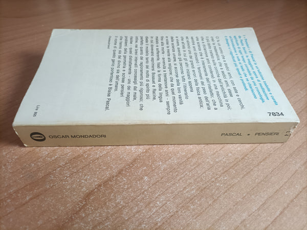 Pensieri | Blaise Pascal - Mondadori