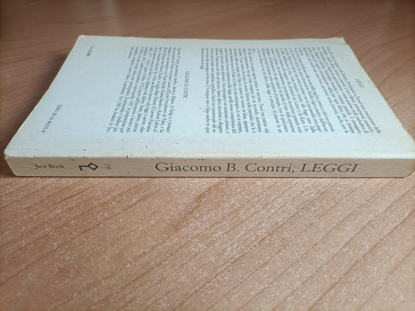 Leggi. Ambiti e ragione dell’inconscio | Giacomo B. Contri