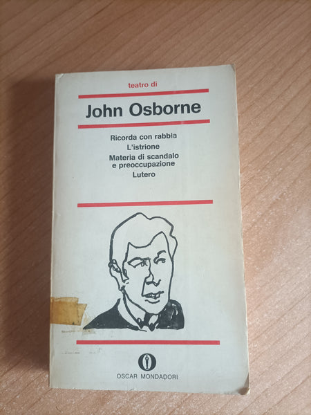 Teatro | John Osborne - Mondadori