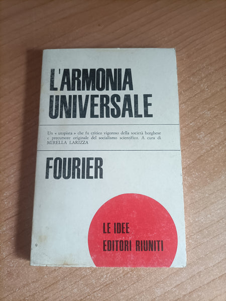 L’armonia universale | Charles Fourier - Editori Riuniti