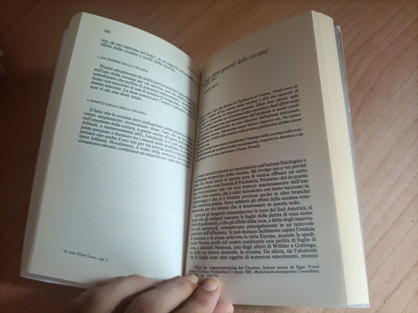 Sulla cocaina | Freud