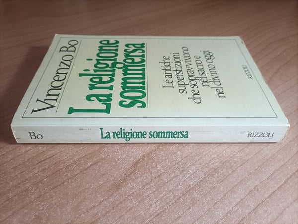 La religione sommersa | Vincenzo Bo - Rizzoli