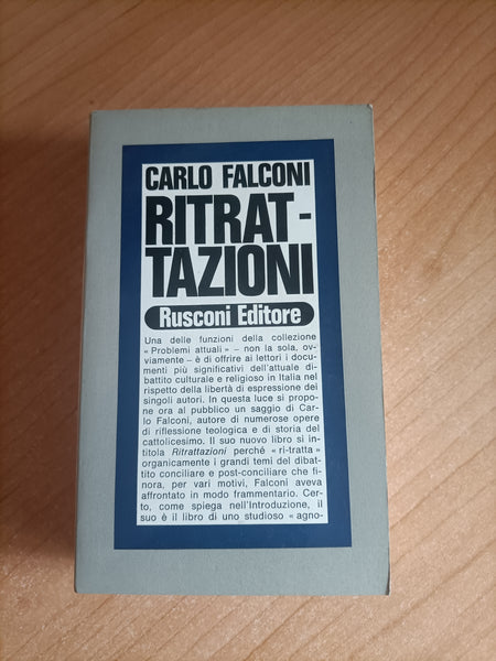 Ritrattazioni | Carlo Falconi