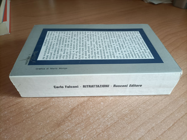 Ritrattazioni | Carlo Falconi