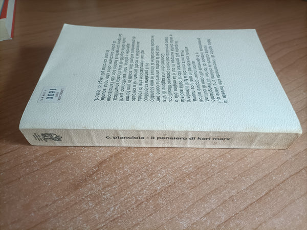 Il pensiero di Karl Marx | Cesare Pianciola, a cura di