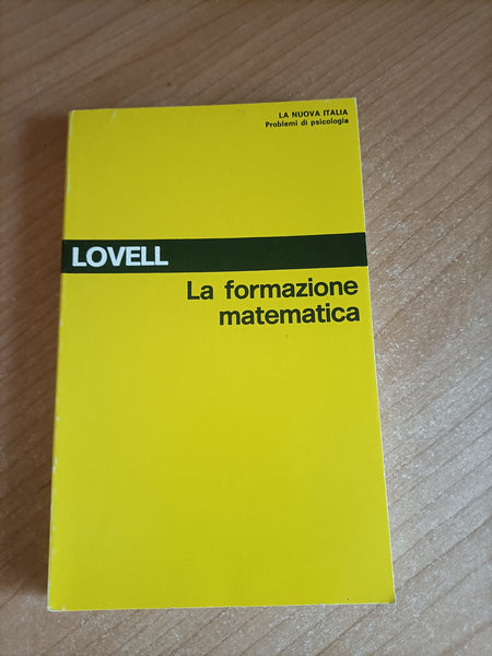 La formazione matematica | Kenneth Lovell