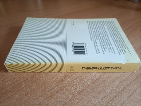Psicologia e formazione. Strutture e dinamismi | A. Cencini; A. Manenti
