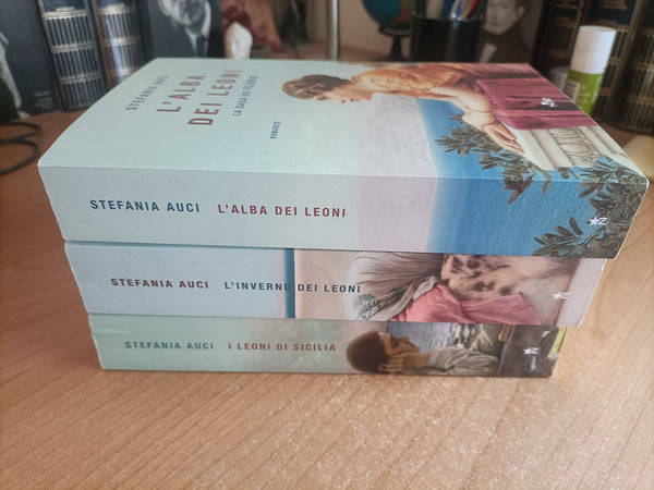 I leoni di Sicilia. L’alba dei Leoni. L’inverno dei leoni - La saga dei Florio 3 Voll. | Stefania Auci