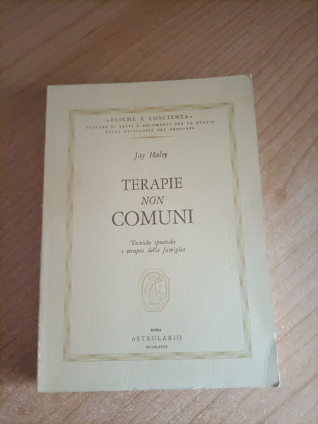 Terapie non comuni | Jay Harley