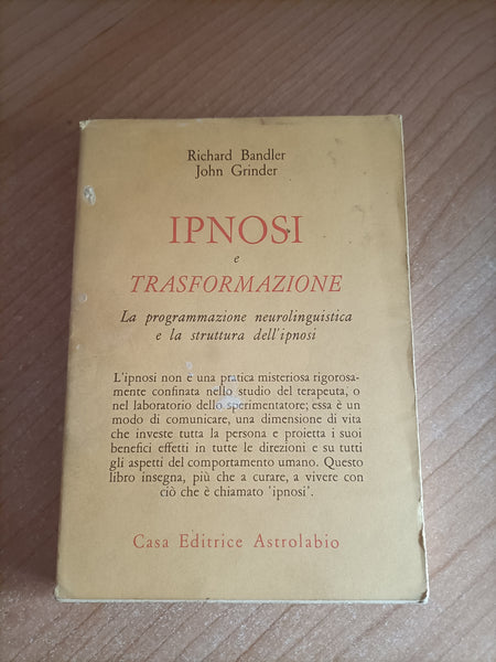 Ipnosi e Trasformazione | Richard Blander, John Grinder