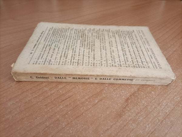 Dalle memorie alle commedie | Carlo Goldoni