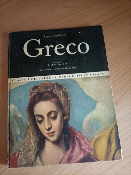 L’opera completa del Greco | Gianna Manzini - Rizzoli