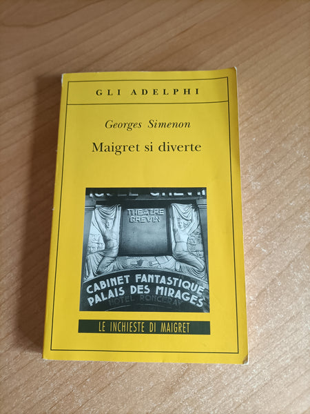 Maigret si diverte | Simenon - Adelphi