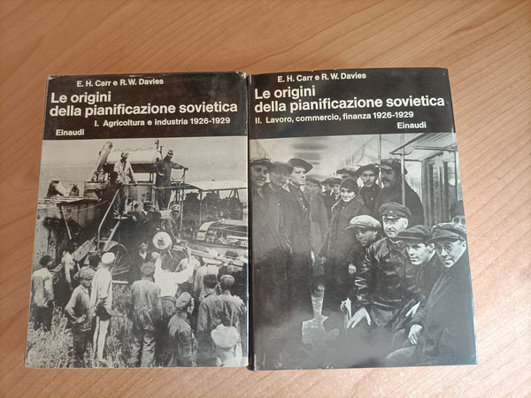 Le origini della pianificazione sovietica 1926-1929. 2 Voll. | Carr; Davies - Einaudi
