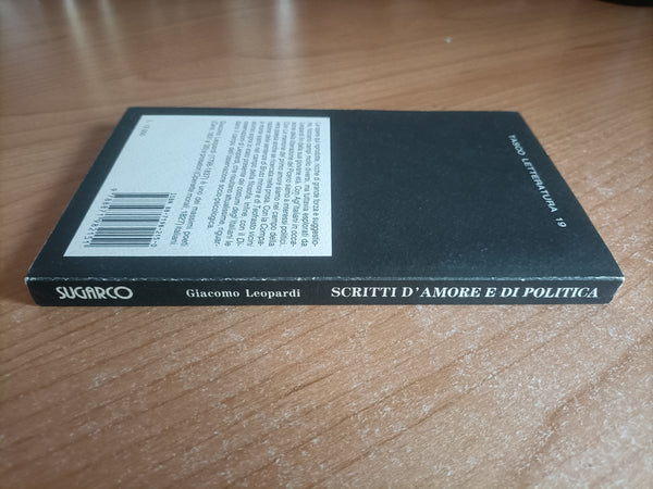 Scritti d’amore e di politica | Giacomo Leopardi