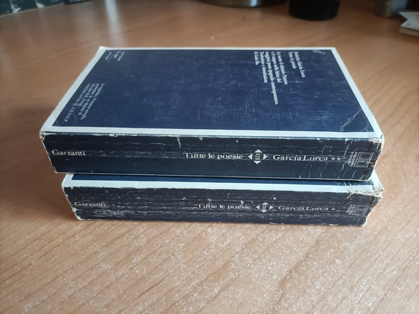 Tutte le Poesie 2 voll. | Garcia Lorca - Garzanti
