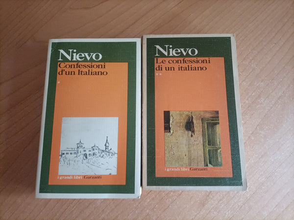Le confessioni di un italiano 2 Voll. | Ippolito Nievo - Garzanti