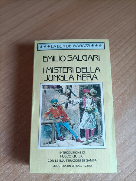 I misteri della jungla nera | Emilio Salgari - Rizzoli