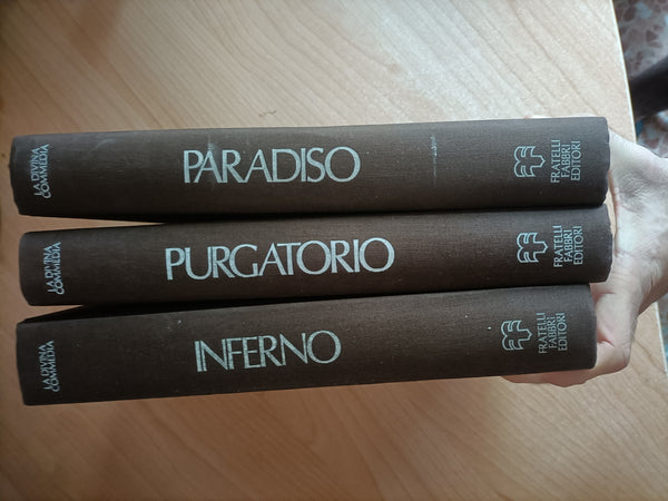 La divina commedia 3 Voll. Inferno. Purgatorio. Paradiso | Dante Alighieri