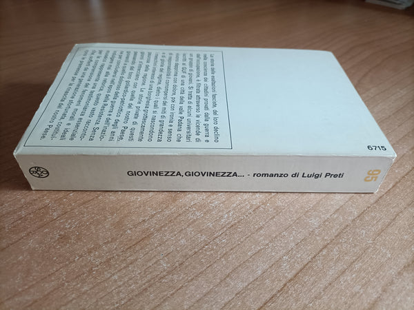 Giovinezza, giovinezza | Luigi Preti - Mondadori