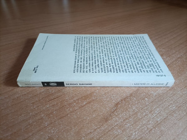 I misteri di Alleghe | Saviane - Mondadori