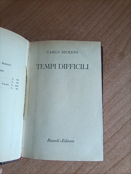 Tempi difficili | Charles Dickens - Rizzoli