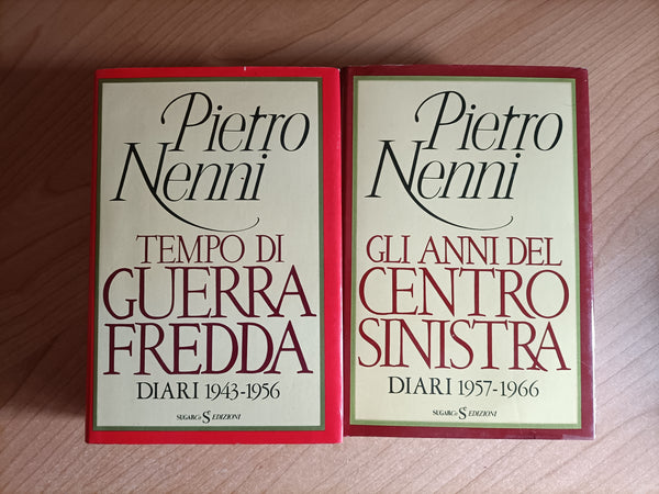 Tempo di guerra fredda. Diari 1943-1956 2 Voll. | Pietro Nenni
