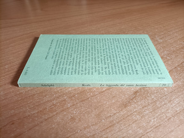 La leggenda di santo bevitore | Joseph Roth - Adelphi