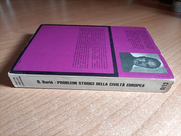 Problemi storici della civiltà Europea | Ottavio Barie