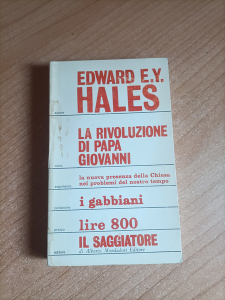 La rivoluzione di Papa Giovanni | Edward E. Y. Hales - Il Saggiatore