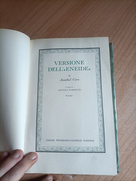 Versione dell’Eneide Vol. I | Annibal Caro