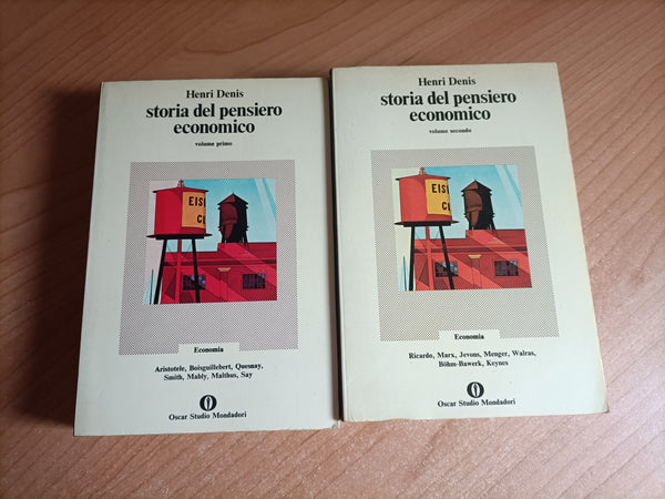 Storia del pensiero economico 2 Voll. | Henri Denis - Mondadori