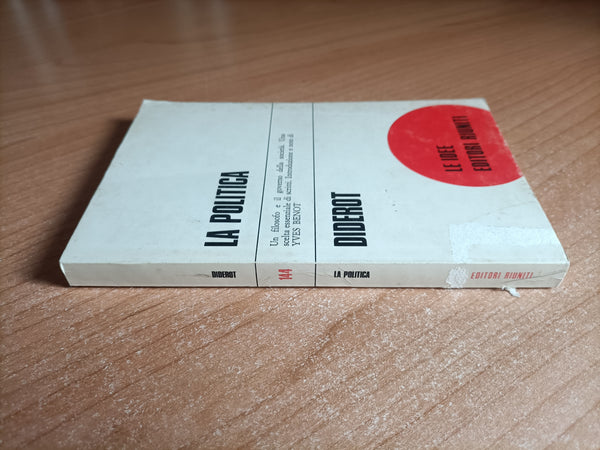 La politica | Diderot - Editori Riuniti