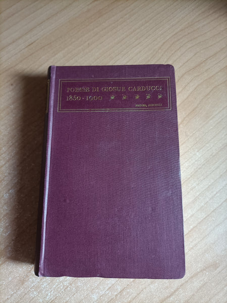 Poesie di Giosuè Carducci 1850-1900 | Giosuè Carducci
