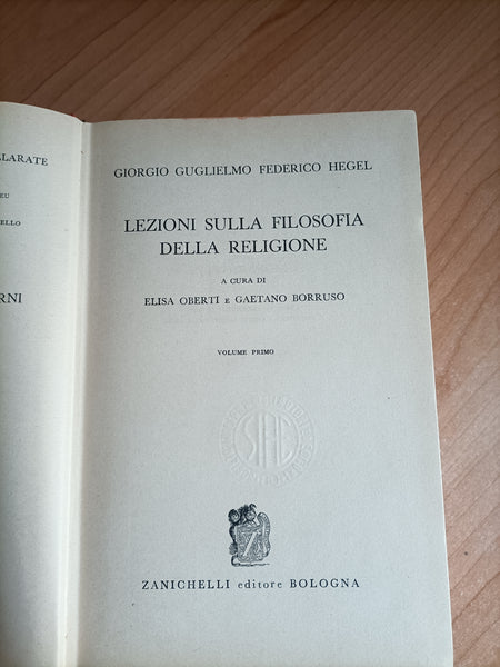 Lezioni sulla filosofia della religione | Hegel