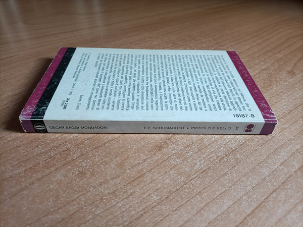 Piccolo è bello | Ernst F. Schumacher - Mondadori