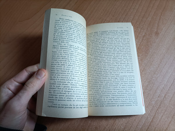 Piccolo è bello | Ernst F. Schumacher - Mondadori