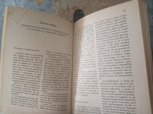 Tossicomanie giovanili: Tecniche di recupero | M. Barra