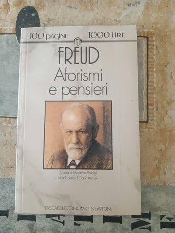 AFORISMI E PENSIERI | Sigmund Freud