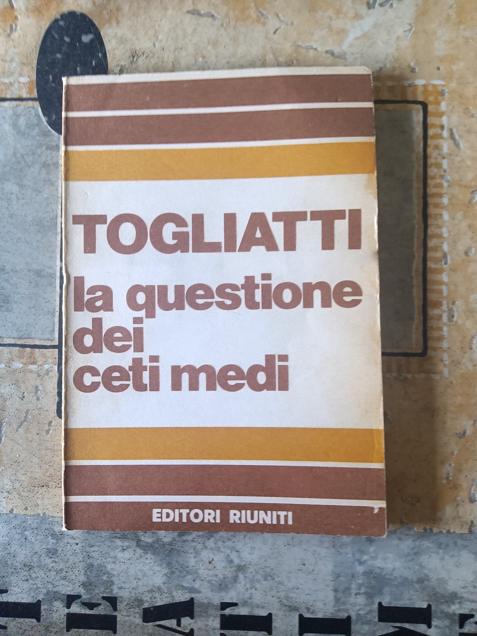 La questione dei ceti medi | P. Togliatti