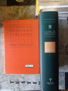 I classici del pensiero italiano. Niccolò Machiavelli | Machiavelli Niccolò