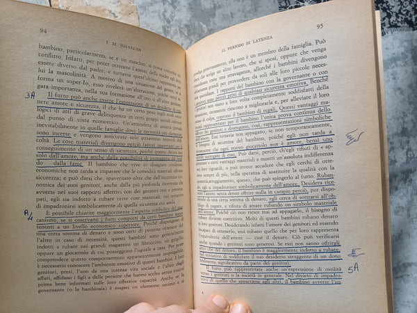 Lo sviluppo psico - sociale del fanciullo | Josselyn I.M.