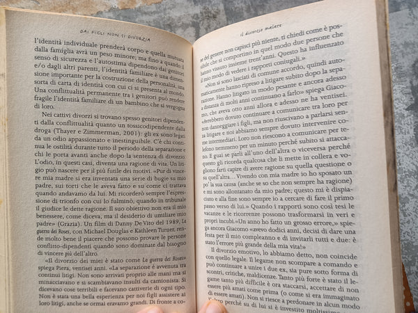 Dai figli non si divorzia. Separarsi e rimanere buoni genitori | Anna Oliviero Ferraris - Rizzoli