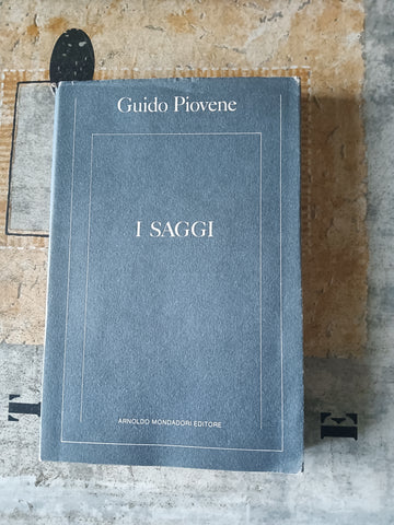 I Saggi Vol. I | Piovene Guido - Mondadori