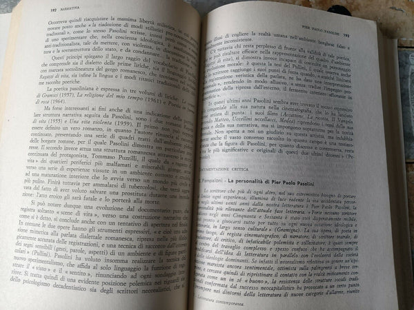 Letteratura contemporanea | A. Menetti