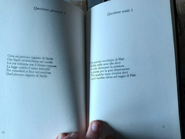 Poetastro. Poesie per incartare l’insalata | Michele Serra - Feltrinelli