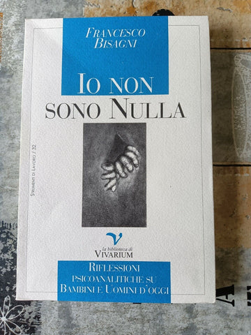 Io non sono nulla  | Francesco Bisagni