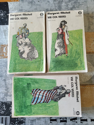 Via col vento. 3 volumi | Margaret Mitchell - Mondadori